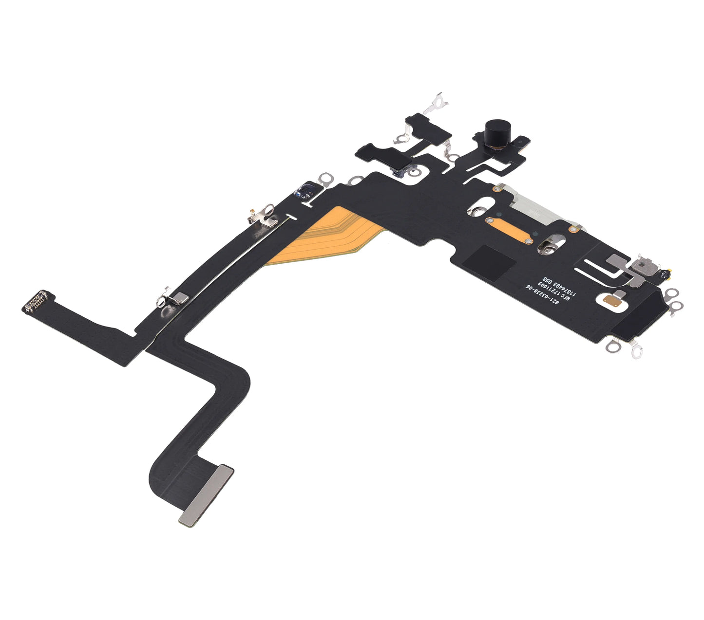 Charging Port Flex Cable For iPhone 13 Pro (Pull) (Silver)