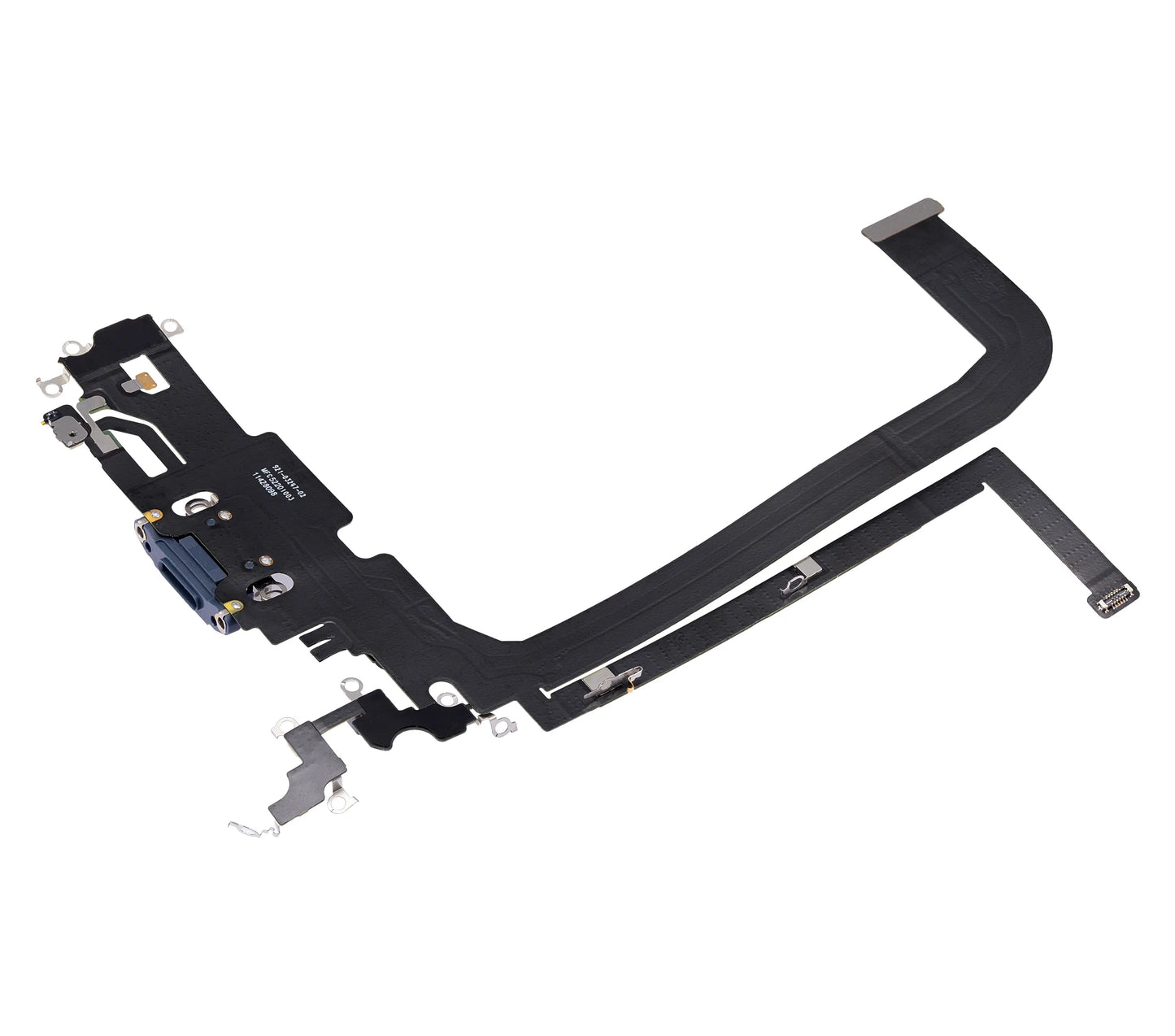 Charging Port Flex Cable For iPhone 13 Pro Max (Pull) (Sierra Blue)