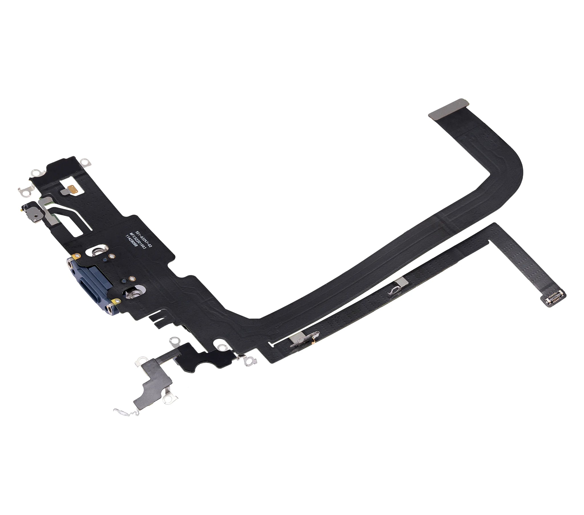 Charging Port Flex Cable For iPhone 13 Pro Max (Pull) (Sierra Blue)
