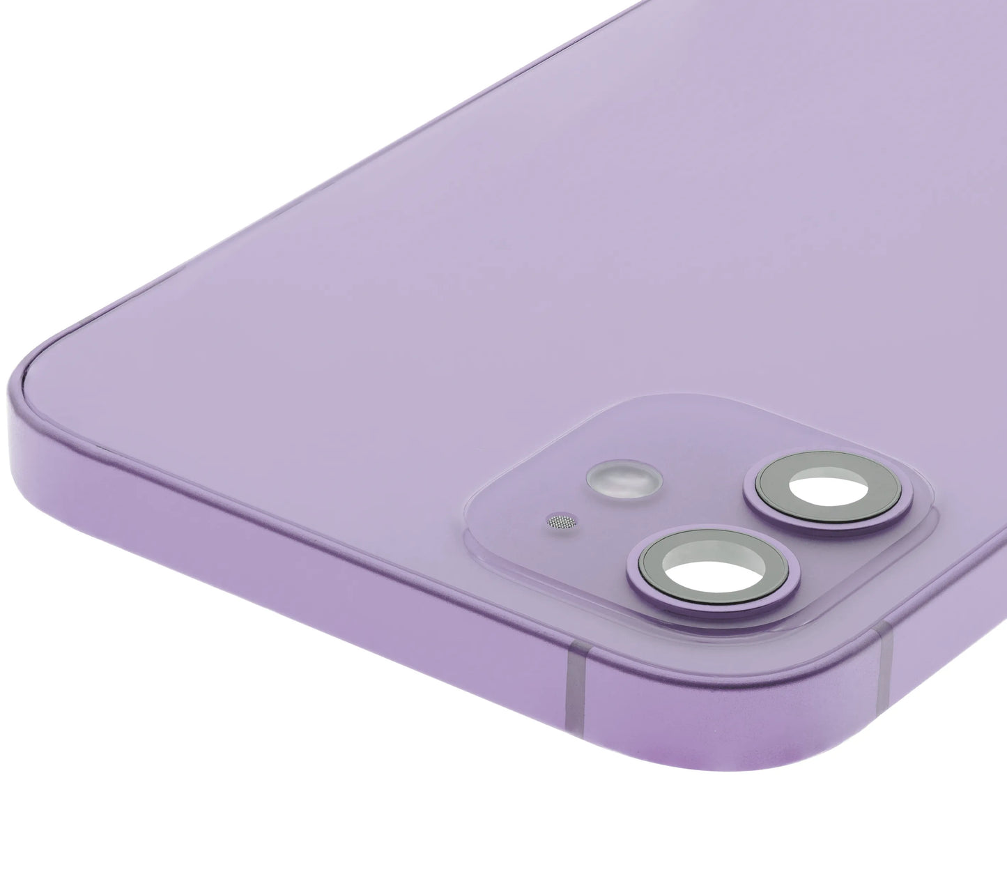 Back Housing W/ Small Parts For iPhone 12 (US Version) (Pull) (Purple)
