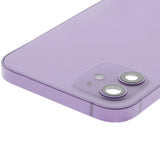 Back Housing W/ Small Parts For iPhone 12 (US Version) (Pull) (Purple)