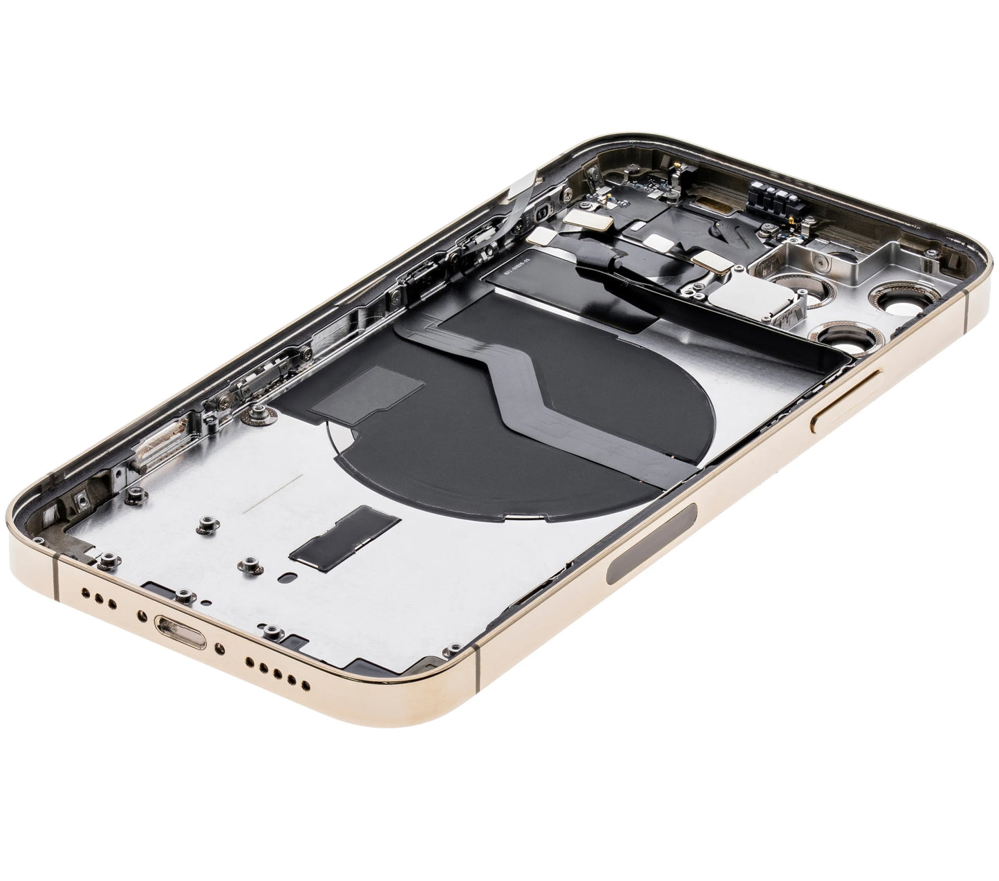 Back Housing W/ Small Parts For iPhone 12 Pro (US Version) (Used OEM) (Pull) (Gold)