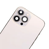 Back Housing W/ Small Parts For iPhone 13 Pro Max (US Version) (Pull) (Gold)