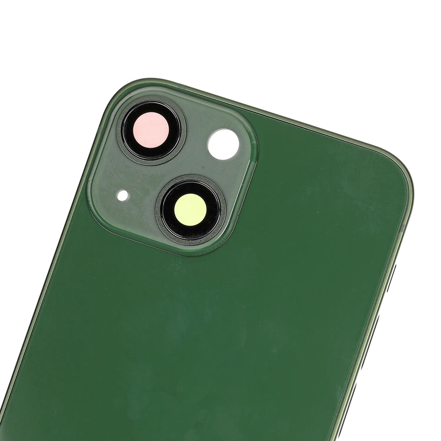 Back Housing W/ Charging Port Flex & Small Parts For iPhone 13 Mini (US Version) (Used OEM) (Pull) (Green)