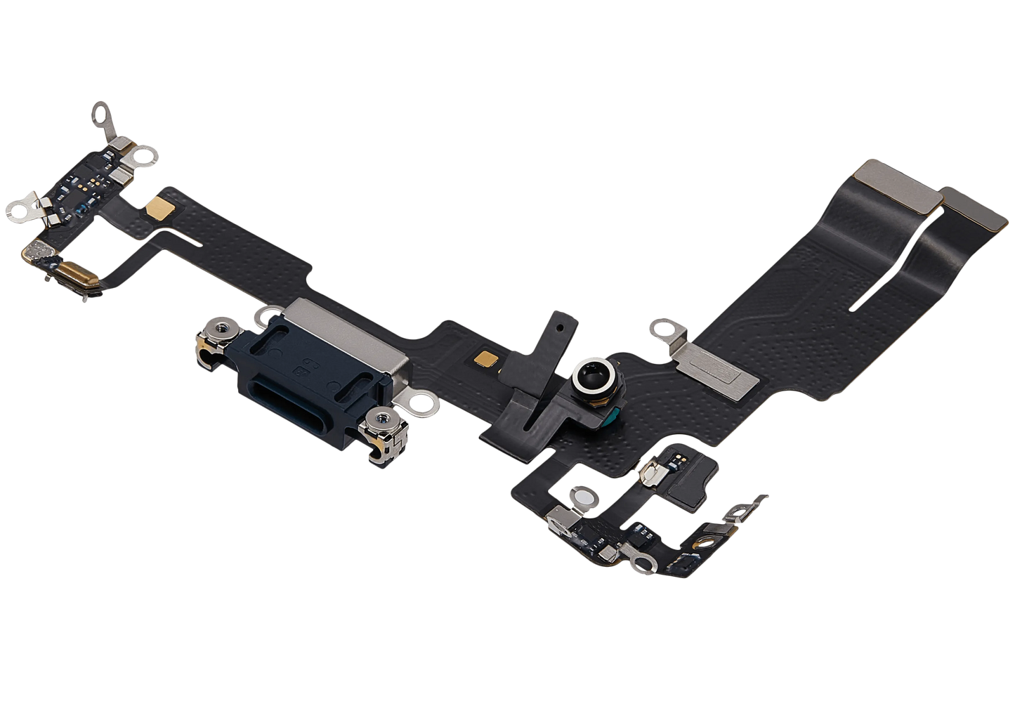 Charging Port Flex Cable For iPhone 14 (Pull) (Midnight)
