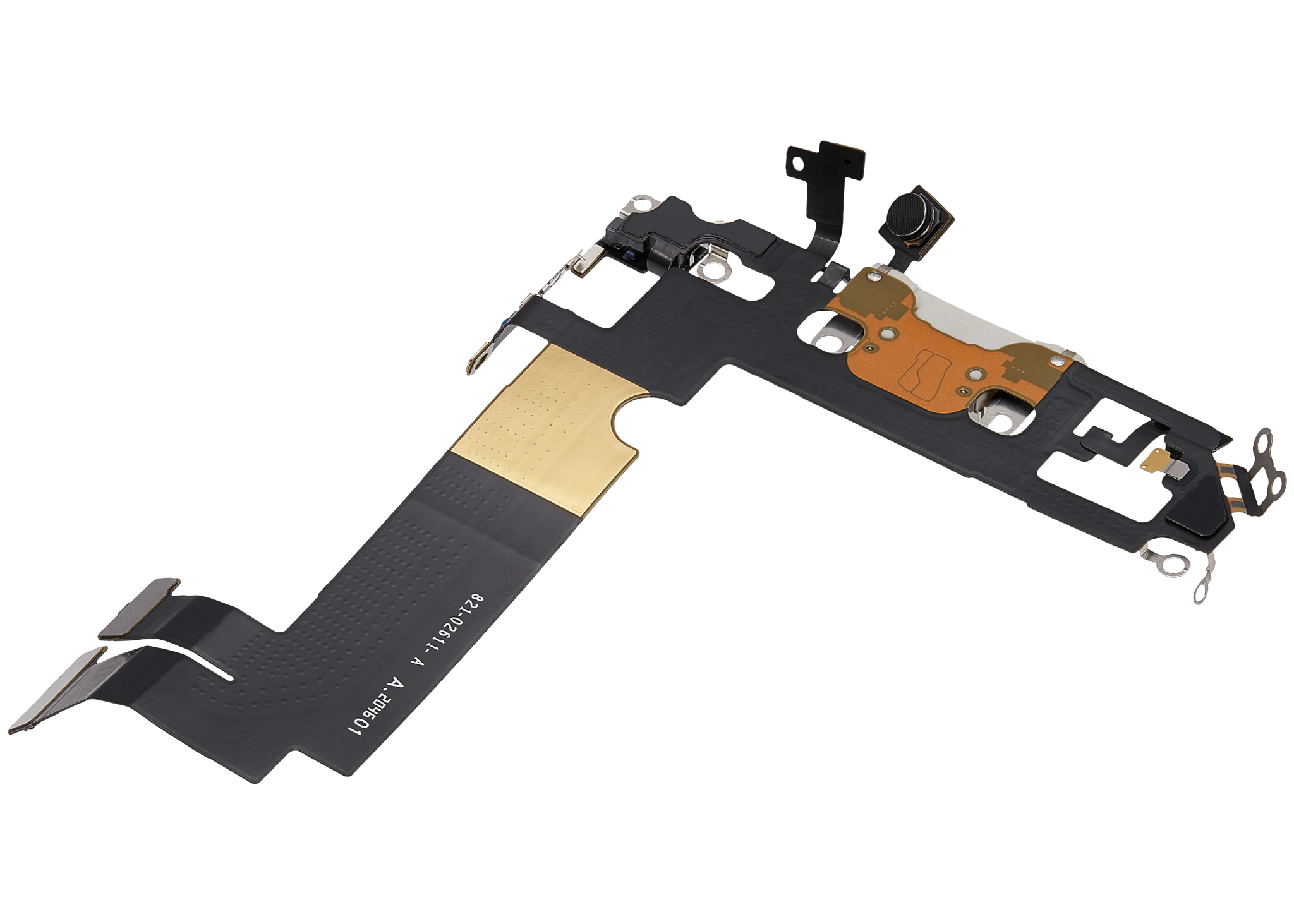 Charging Port Flex Cable For iPhone 12 Mini (Pull) (White)