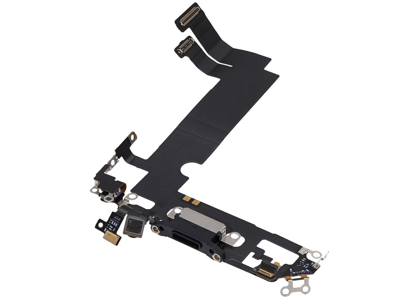 Charging Port Flex Cable For iPhone 12 Mini (Pull) (Black)