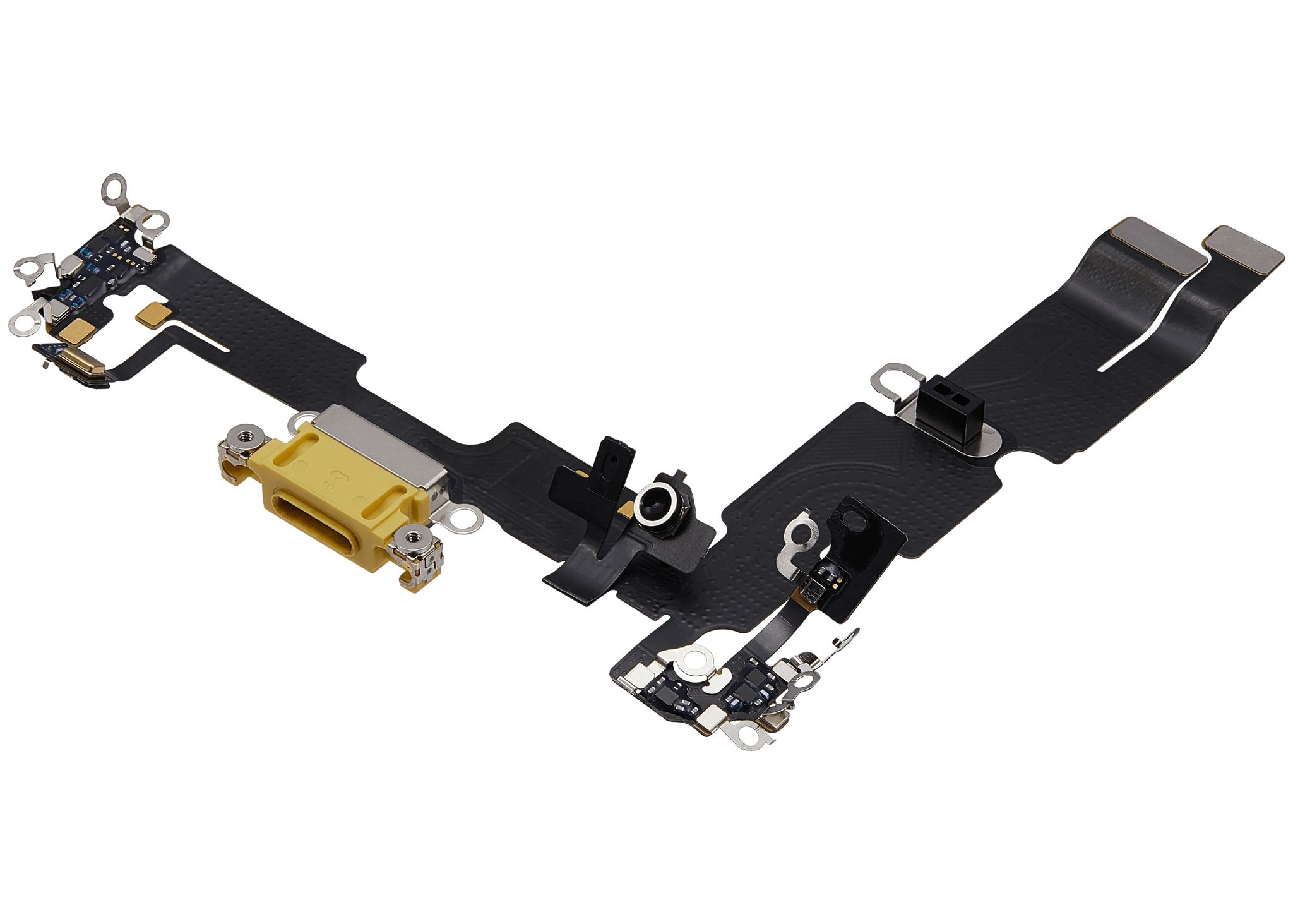 Charging Port Flex Cable For iPhone 14 Plus (Pull) (Yellow)