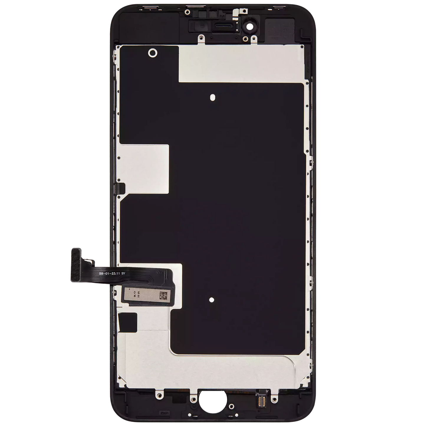 LCD Assembly With Steel Plate For iPhone 8 Plus (Incell) (Black)