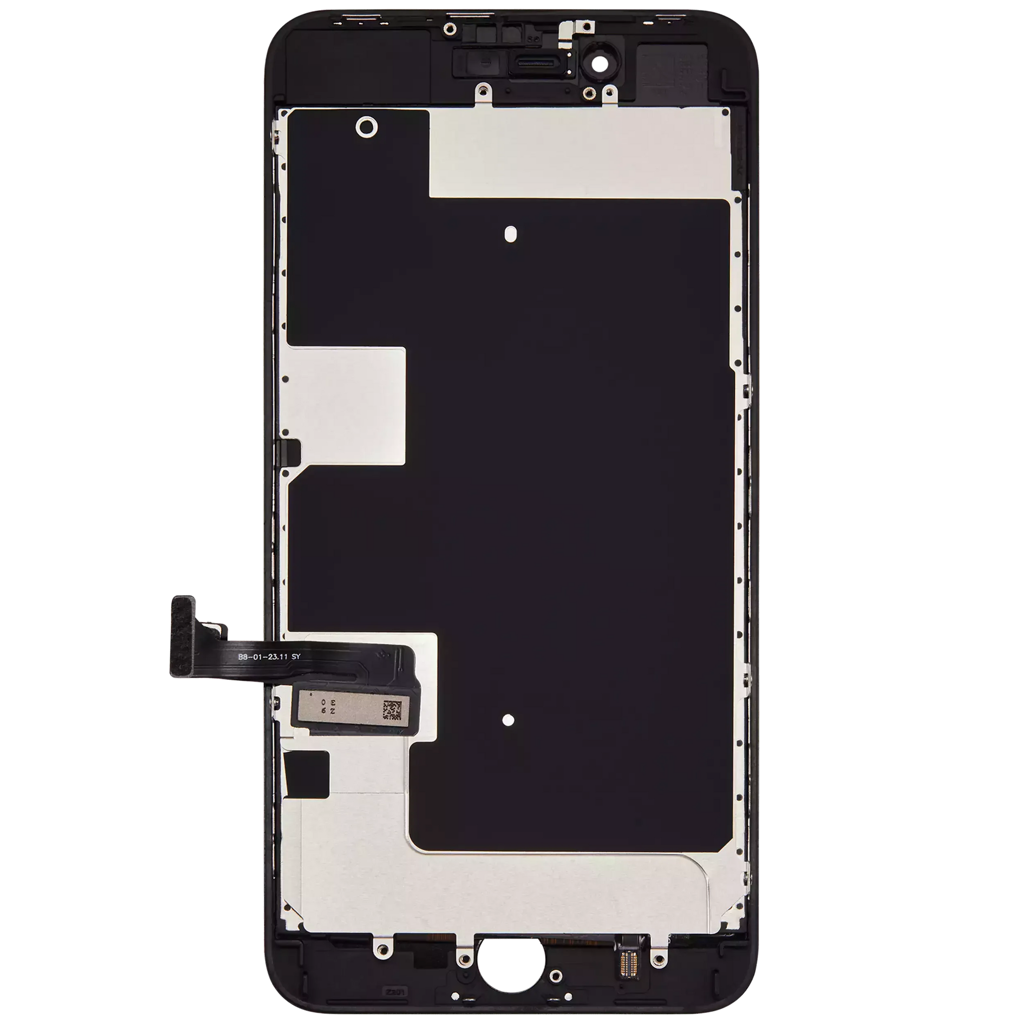 LCD Assembly With Steel Plate For iPhone 8 Plus (Incell) (Black)