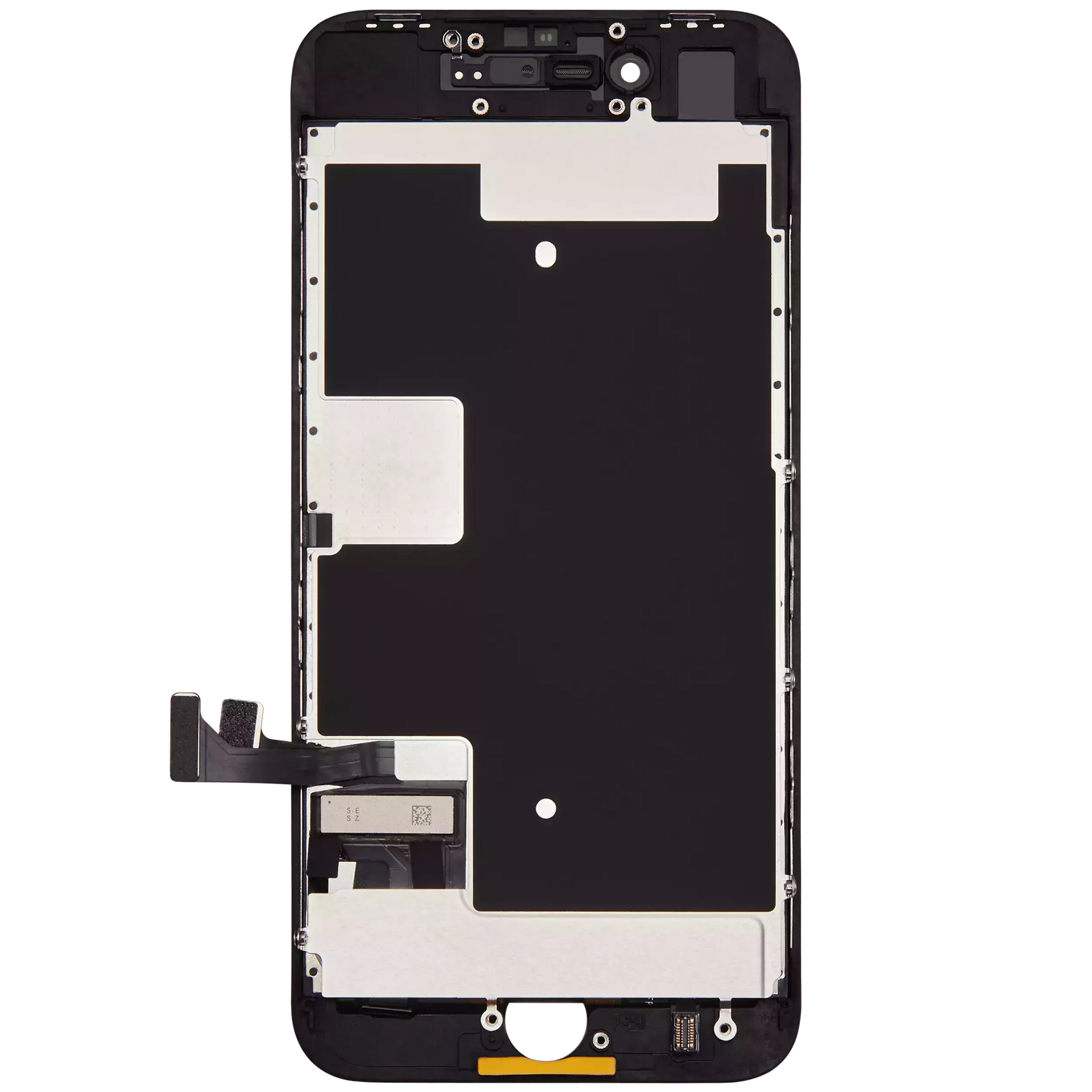 LCD Assembly With Steel Plate For iPhone 8 / SE (2020 / 2022) (Incell) (Black)