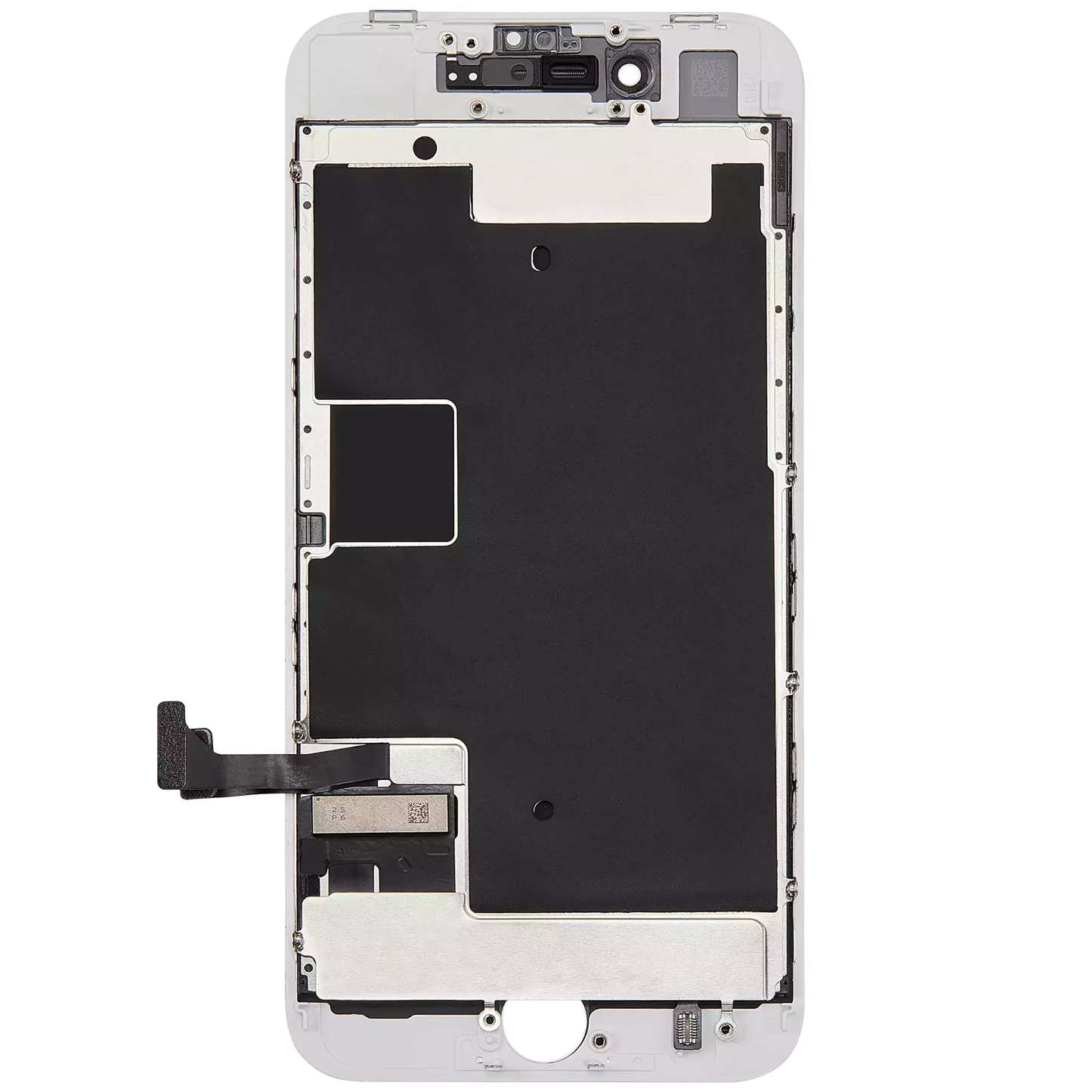 LCD Assembly With Steel Plate For iPhone 8 / SE (2020 / 2022) (Refurbished) (White)