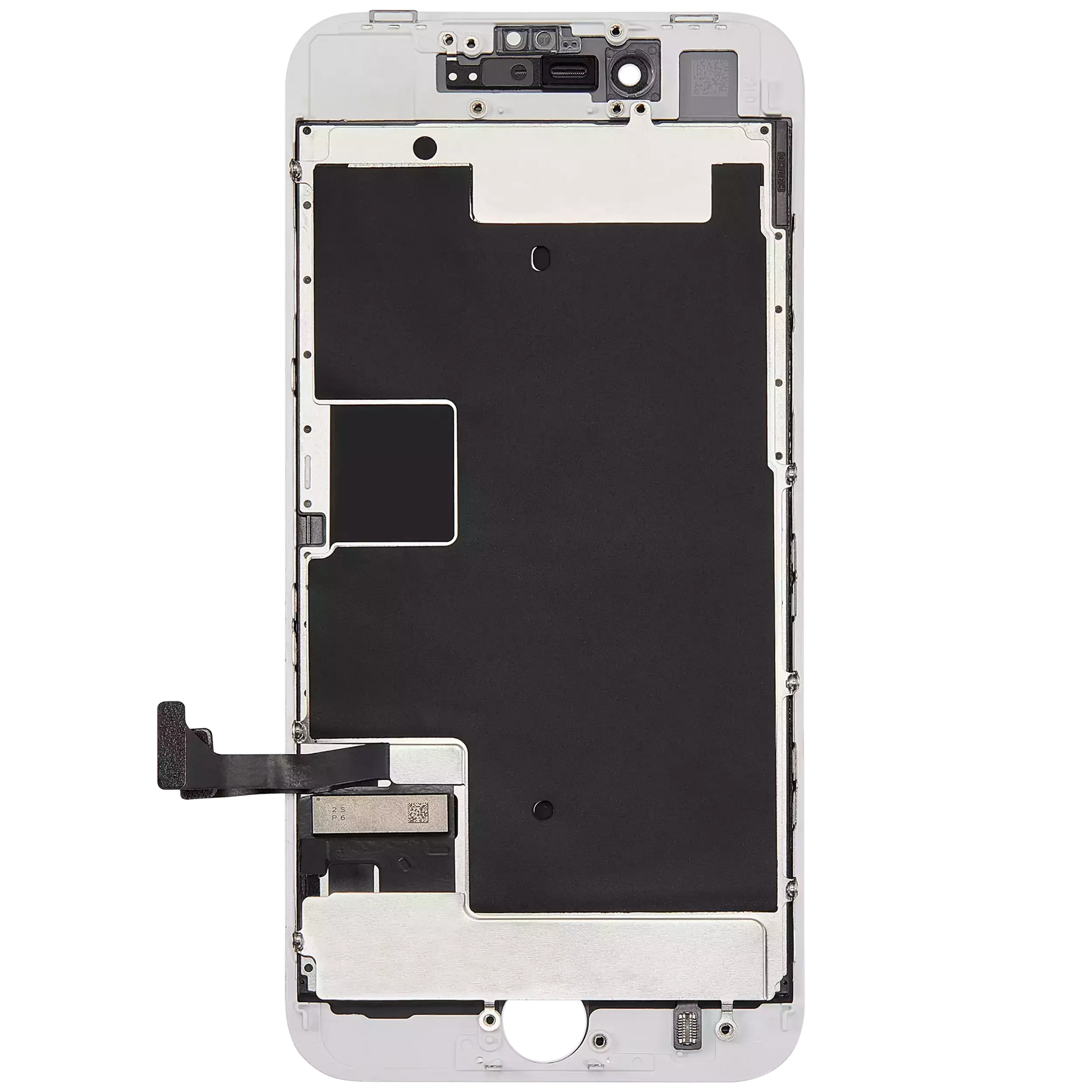 LCD Assembly With Steel Plate For iPhone 8 / SE (2020 / 2022) (Refurbished) (White)