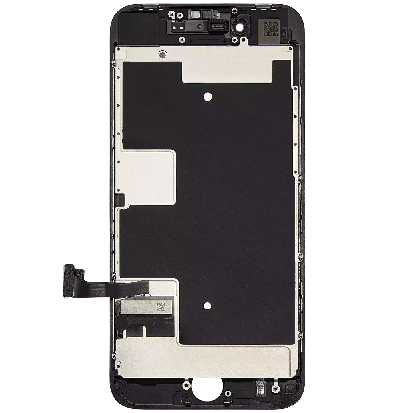 LCD Assembly With Steel Plate For iPhone 8 / SE (2020 / 2022) (Refurbished) (Black)