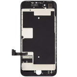 LCD Assembly With Steel Plate For iPhone 8 / SE (2020 / 2022) (Refurbished) (Black)