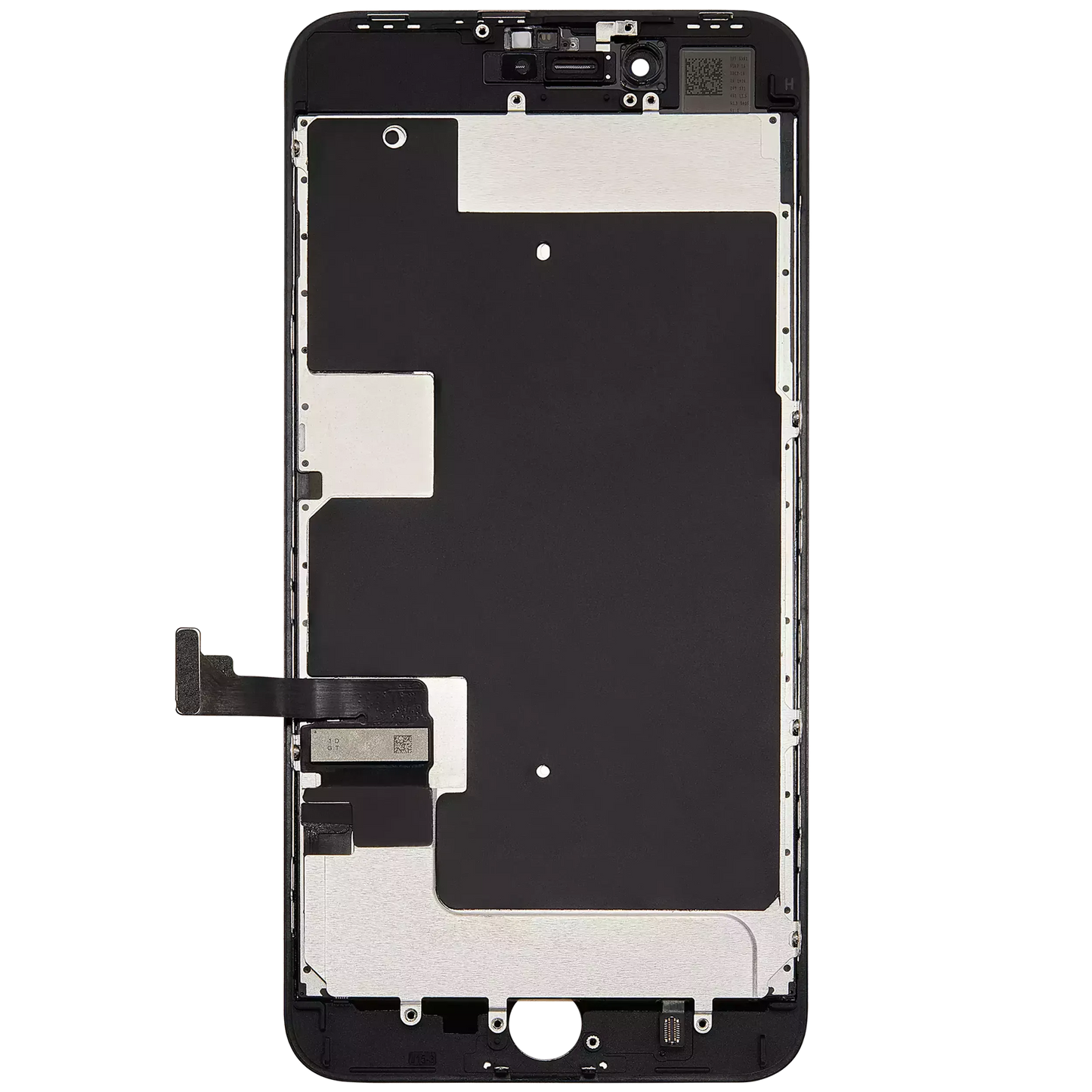 LCD Assembly With Steel Plate For iPhone 8 Plus (Refurbished) (Black)