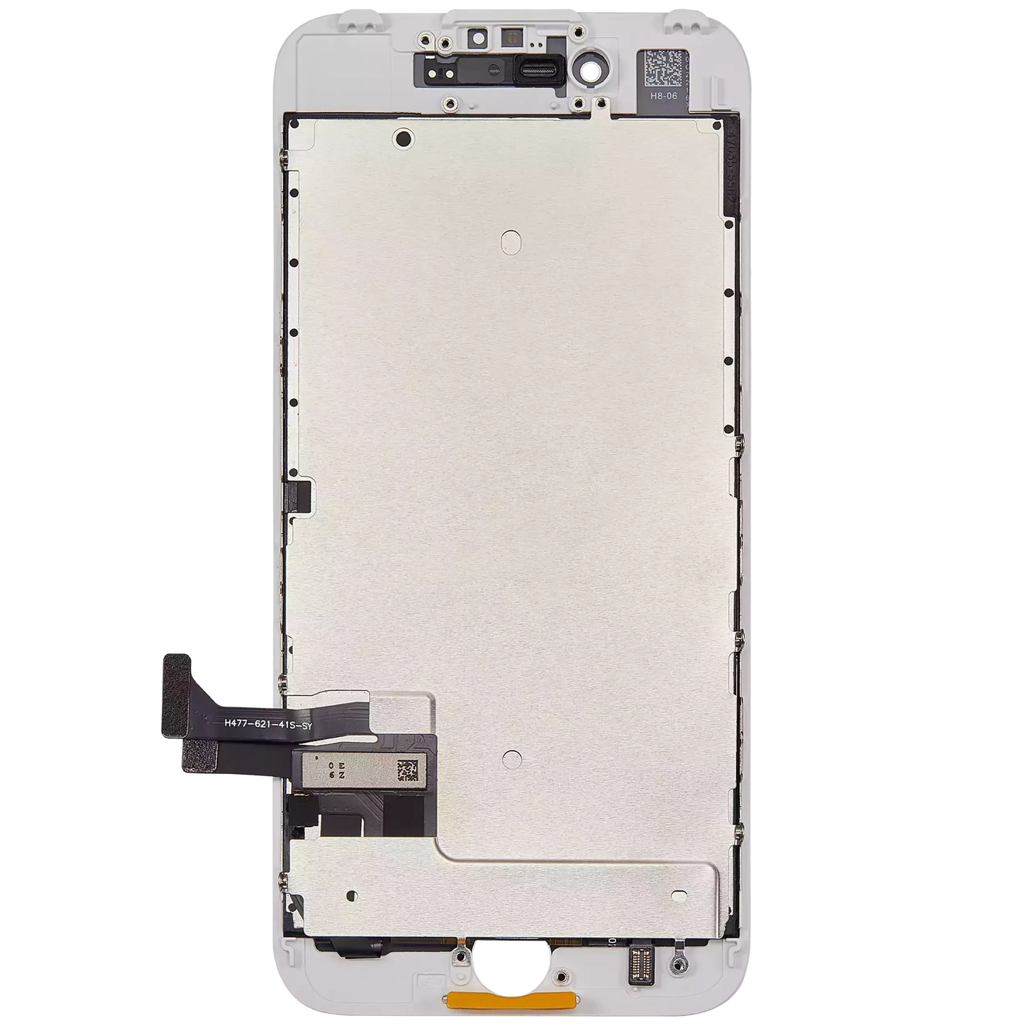LCD Assembly With Steel Plate For iPhone 7 (Pro Incell) (White)