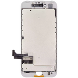 LCD Assembly With Steel Plate For iPhone 7 (Pro Incell) (White)