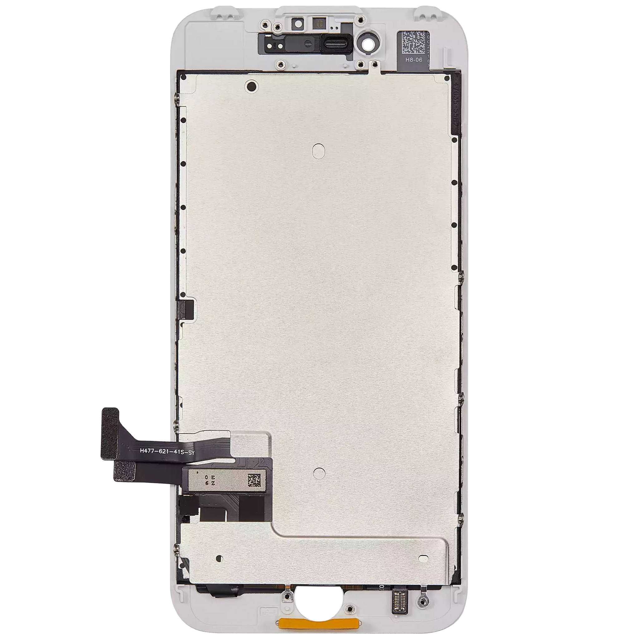 LCD Assembly With Steel Plate For iPhone 7 (Pro Incell) (White)