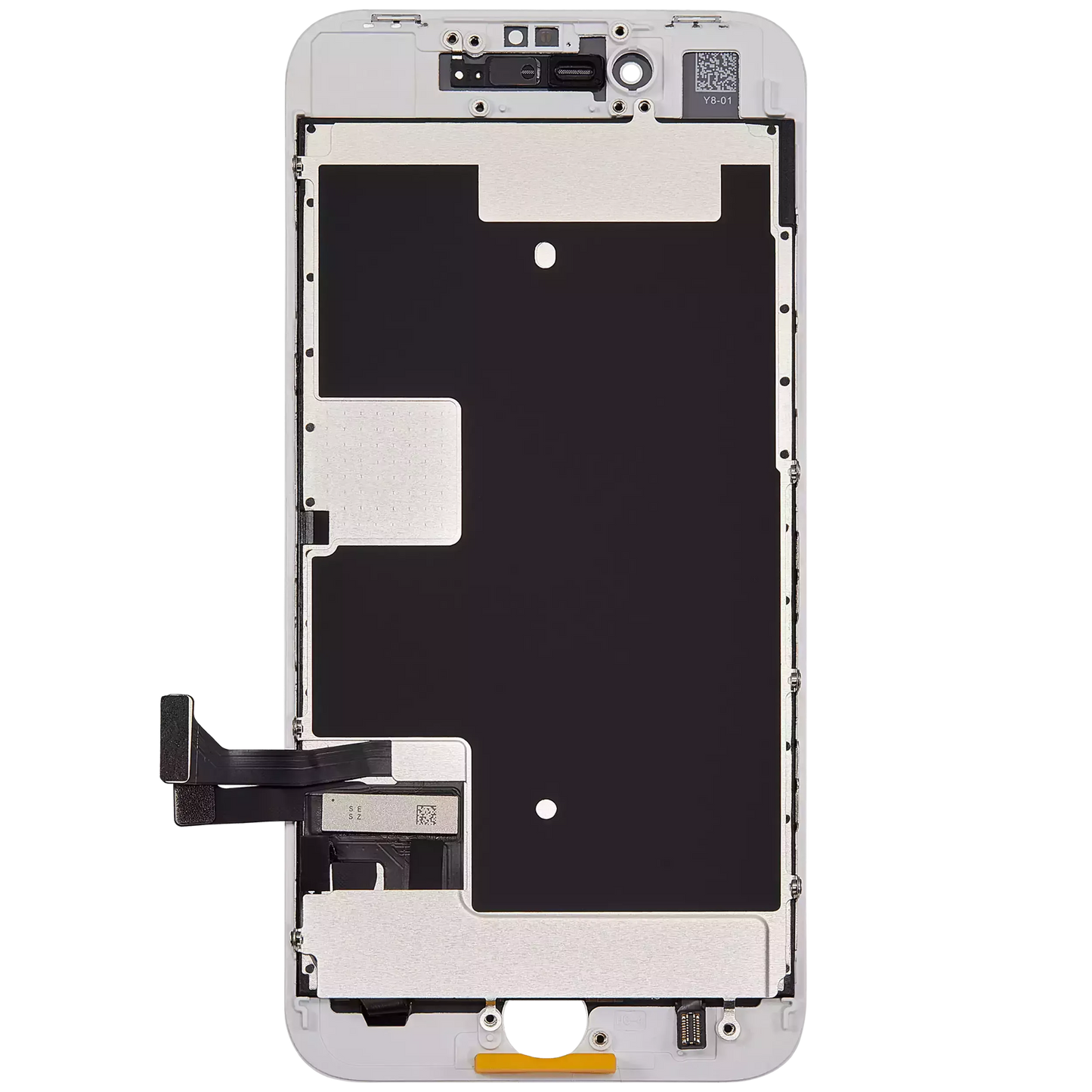 LCD Assembly With Steel Plate For iPhone 8 / SE (2020 / 2022) (Pro LCD) (White)