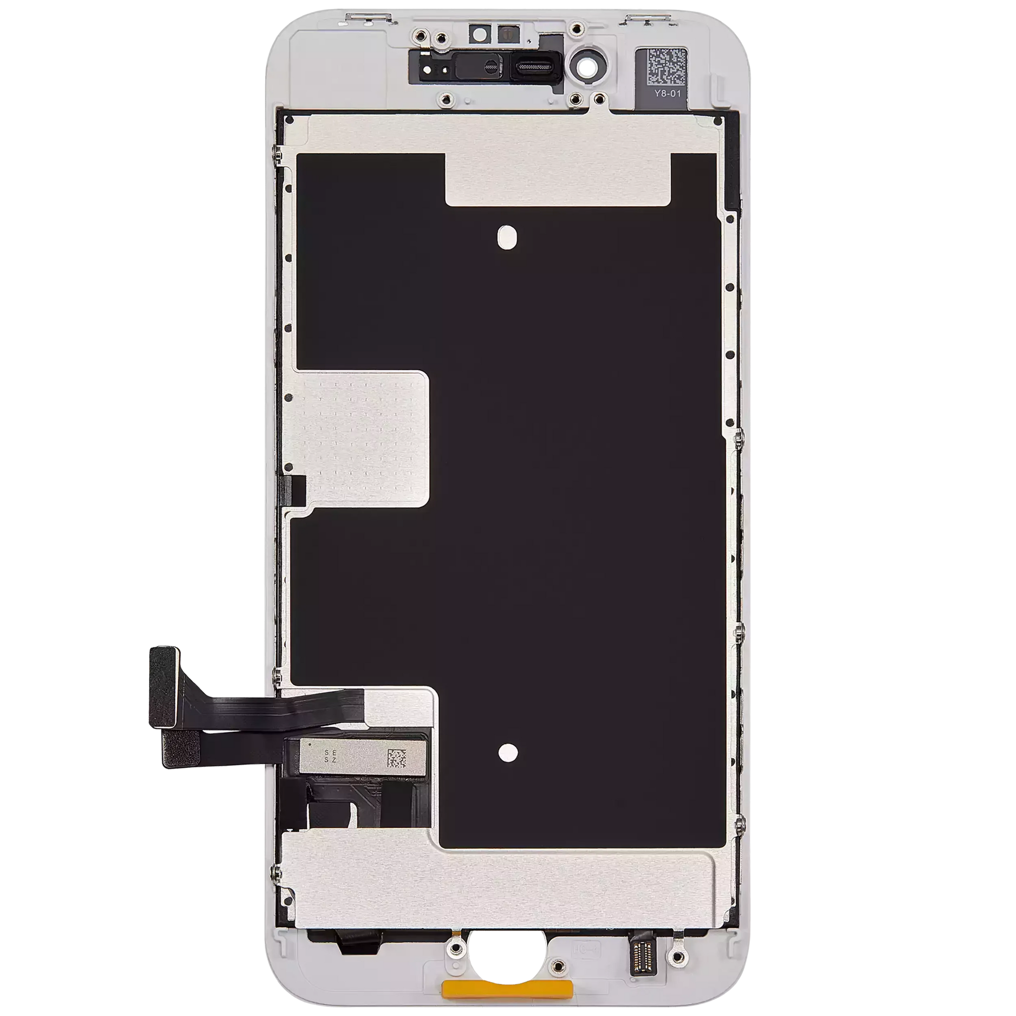 LCD Assembly With Steel Plate For iPhone 8 / SE (2020 / 2022) (Pro Incell) (White)