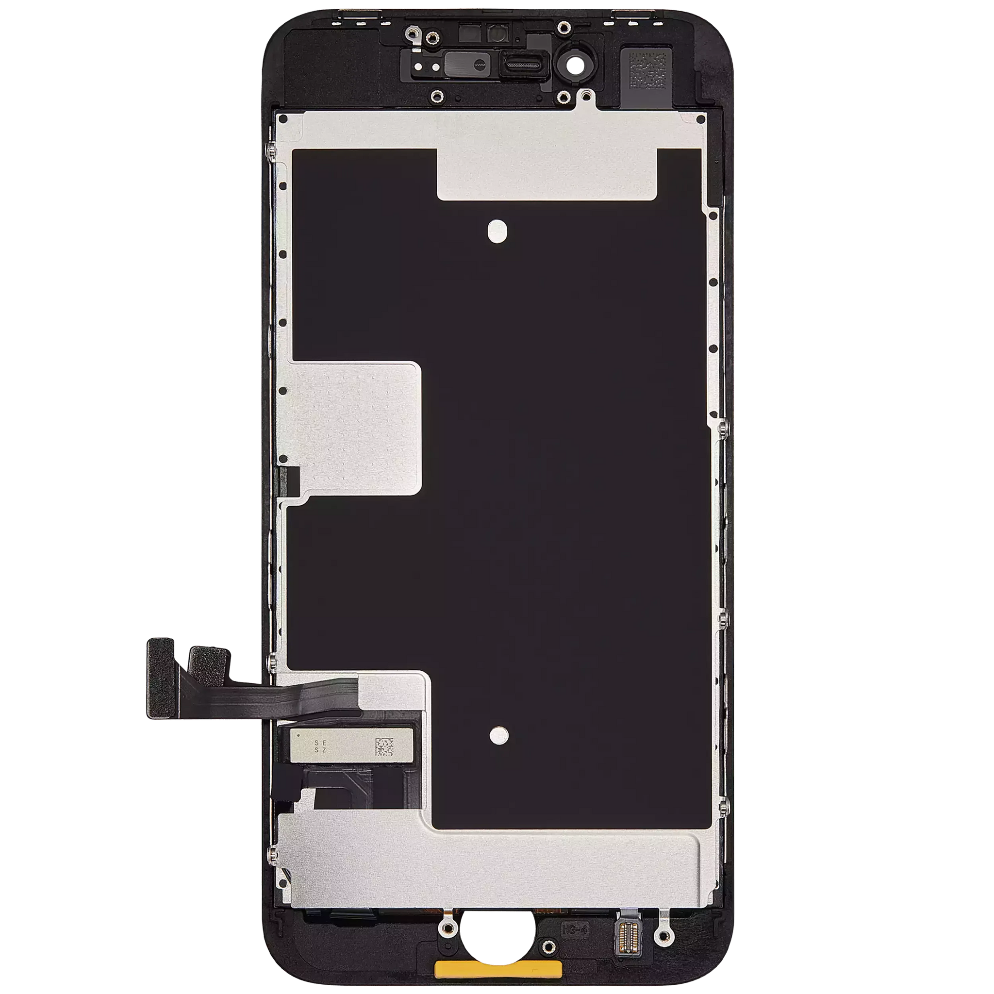 LCD Assembly With Steel Plate For iPhone 8 / SE (2020 / 2022) (Pro LCD) (Black)