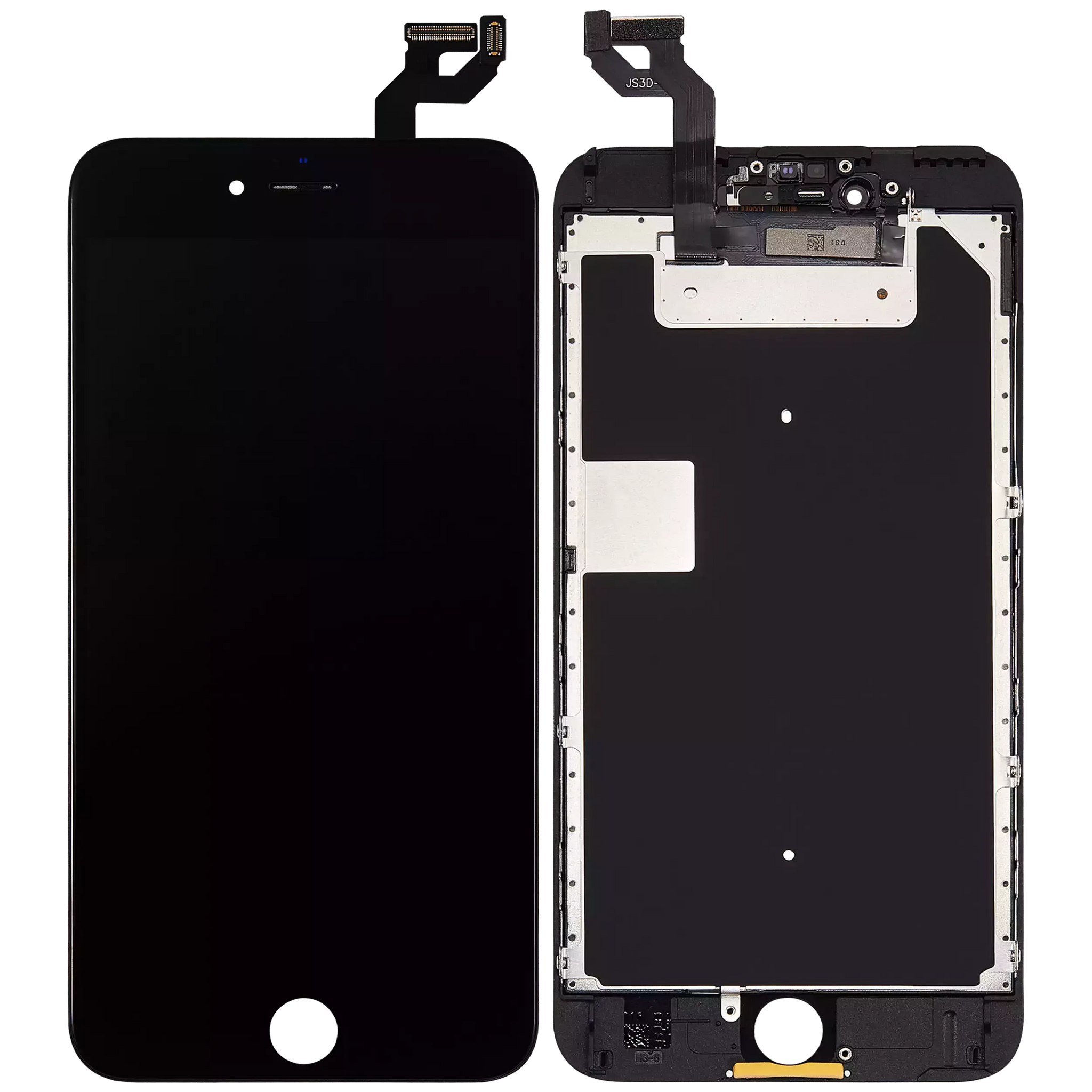 LCD Assembly With Steel Plate For iPhone 6S Plus (Incell) (Black)