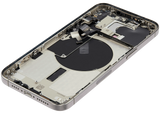 Back Housing W/ Small Parts For iPhone 15 Pro Max (US Version) (Pull) (Natural Titanium)