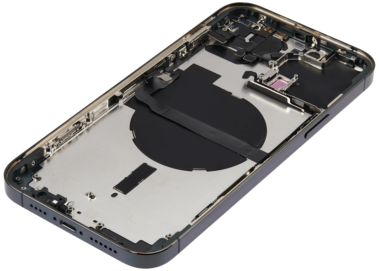 Back Housing W/ Small Parts For iPhone 13 Pro Max (EU / Global Version) (Used OEM) (Pull) (Alpine Green)
