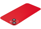 Back Glass w/ MagSafe Magnet & NFC & Flashlight Flex For iPhone 14 Plus (Pull) (Red)
