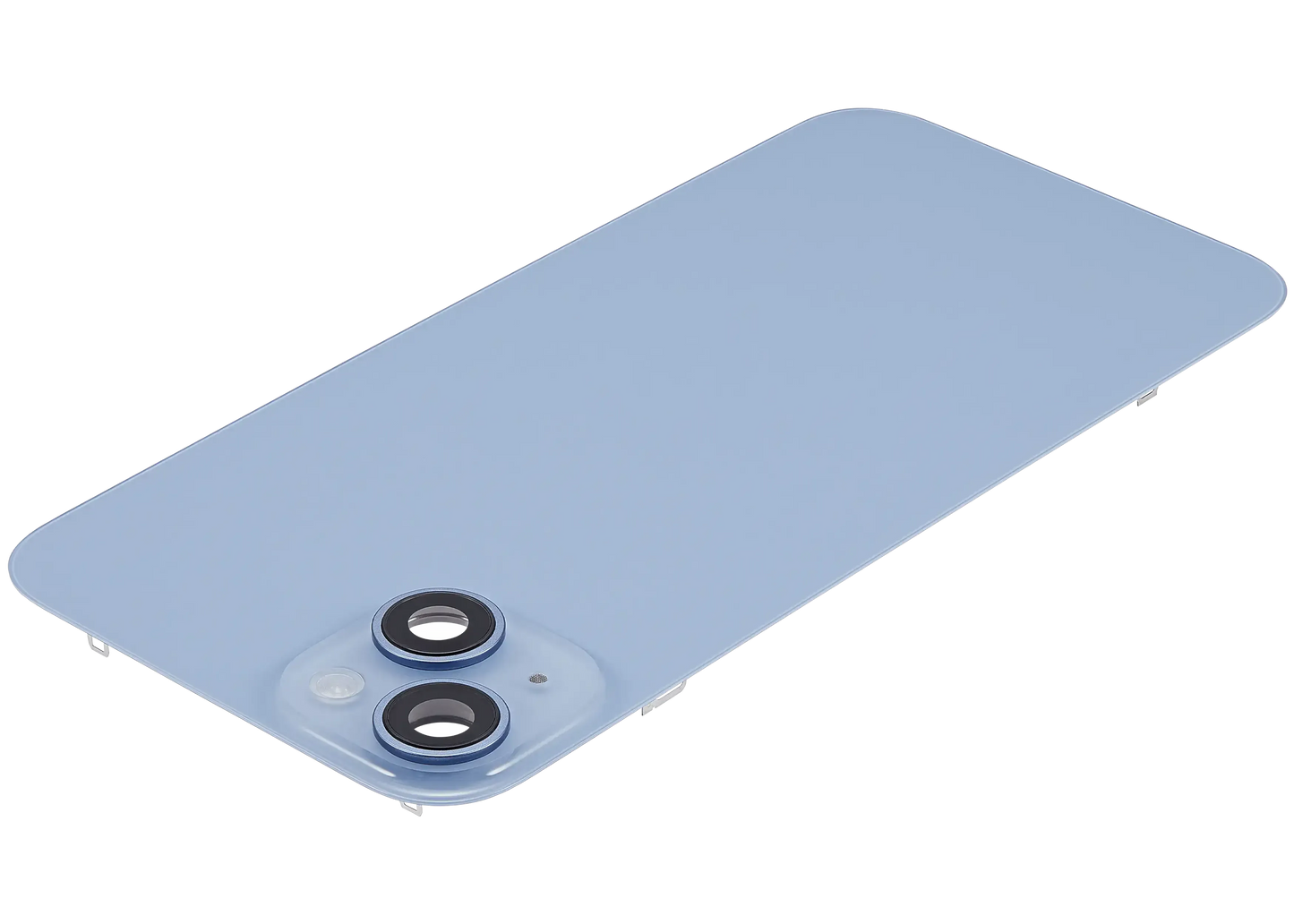 Back Glass w/ MagSafe Magnet & NFC & Flashlight Flex For iPhone 14 Plus (Pull) (Blue)