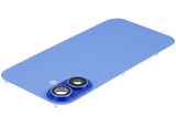 Back Glass w/ MagSafe Magnet & NFC & Flashlight Flex For iPhone 16 (Pull) (Ultramarine)
