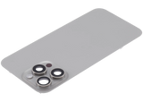 Back Glass w/ MagSafe Magnet & NFC & Flashlight Flex For iPhone 15 Pro Max (Pull) (Natural Titanium)