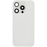 Back Glass w/ MagSafe Magnet & NFC & Flashlight Flex For iPhone 15 Pro (Pull) (White Titanium)