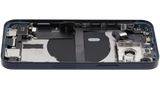 Back Housing W/ Charging Port Flex & Small Parts For iPhone 13 Mini (US Version) (Used OEM) (Pull) (Midnight)