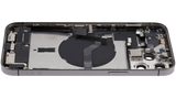 Back Housing W/ Charging Port Flex & Small Parts For iPhone 12 Pro Max (EU / Global Version) (Used OEM) (Pull) (Graphite)