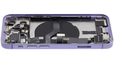 Back Housing W/ Charging Port Flex & Small Parts For iPhone 12 Mini (EU / Global Version) (Pull) (Purple)