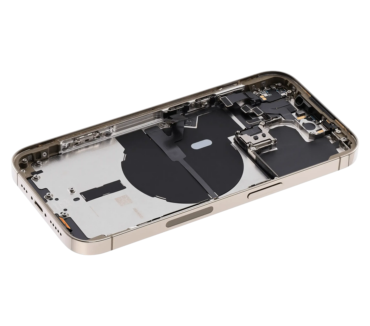 Back Housing W/ Small Parts For iPhone 14 Pro (US Version) (Pull) (Gold)