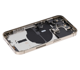 Back Housing W/ Small Parts For iPhone 14 Pro (US Version) (Pull) (Gold)