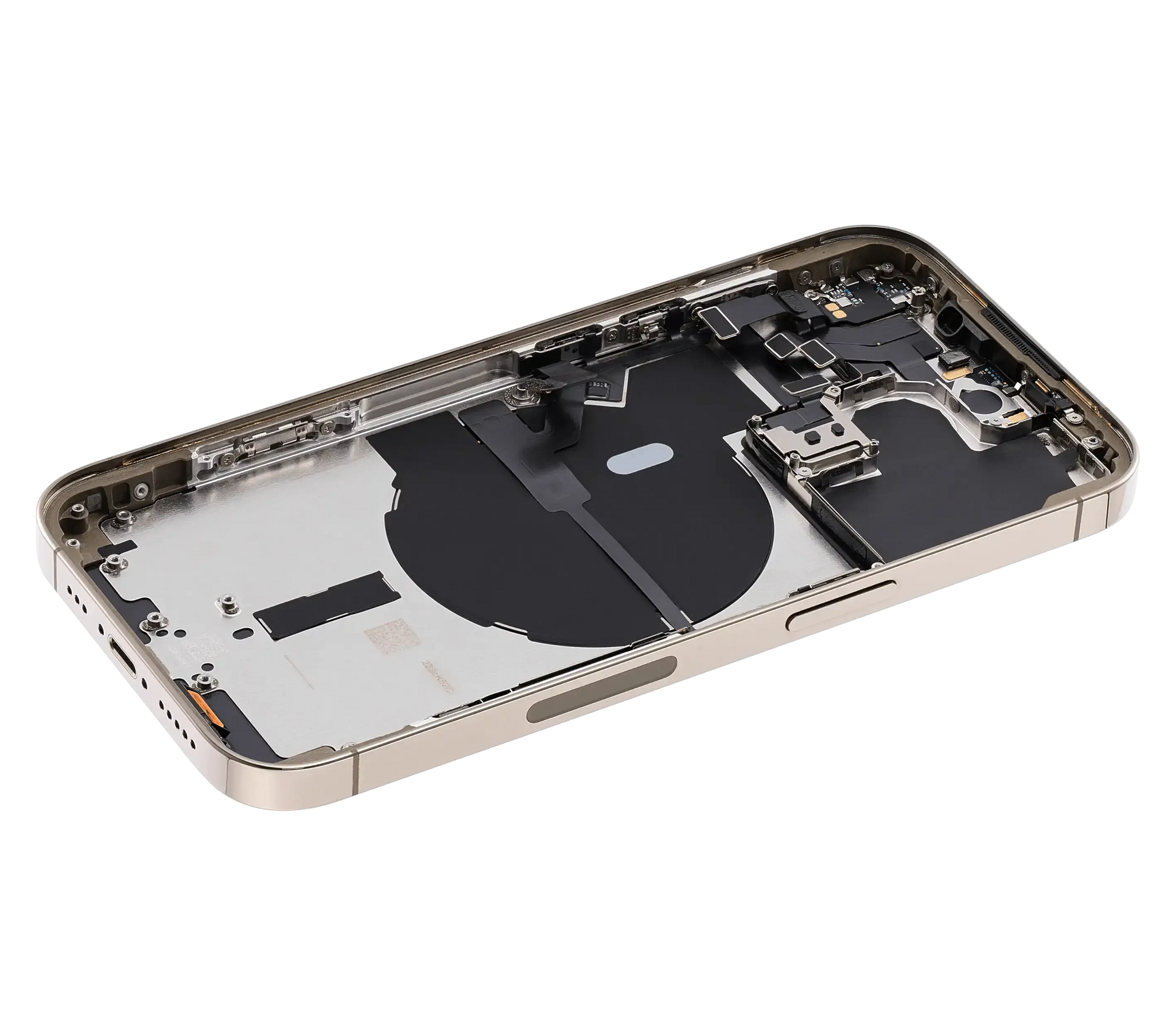 Back Housing W/ Small Parts For iPhone 14 Pro (US Version) (Pull) (Gold)