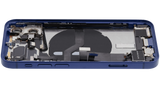 Back Housing W/ Charging Port Flex & Small Parts For iPhone 12 Mini (EU / Global Version) (Pull) (Blue)