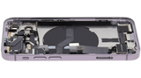 Back Housing W/ Charging Port Flex & Small Parts For iPhone 12 Mini (US Version) (Pull) (Purple)