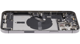 Back Housing W/ Charging Port Flex & Small Parts For iPhone 12 Pro Max (US Version) (Used OEM) (Pull) (Graphite)