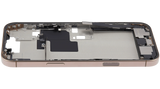 Mid-Frame Housing W/ Charging Port Flex & Small Parts For iPhone 16 Pro Max (US Version) (Pull) (Desert Titanium)