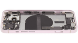 Back Housing W/ Charging Port Flex & Small Parts For iPhone 13 (US Version) (Used OEM) (Pull) (Pink)