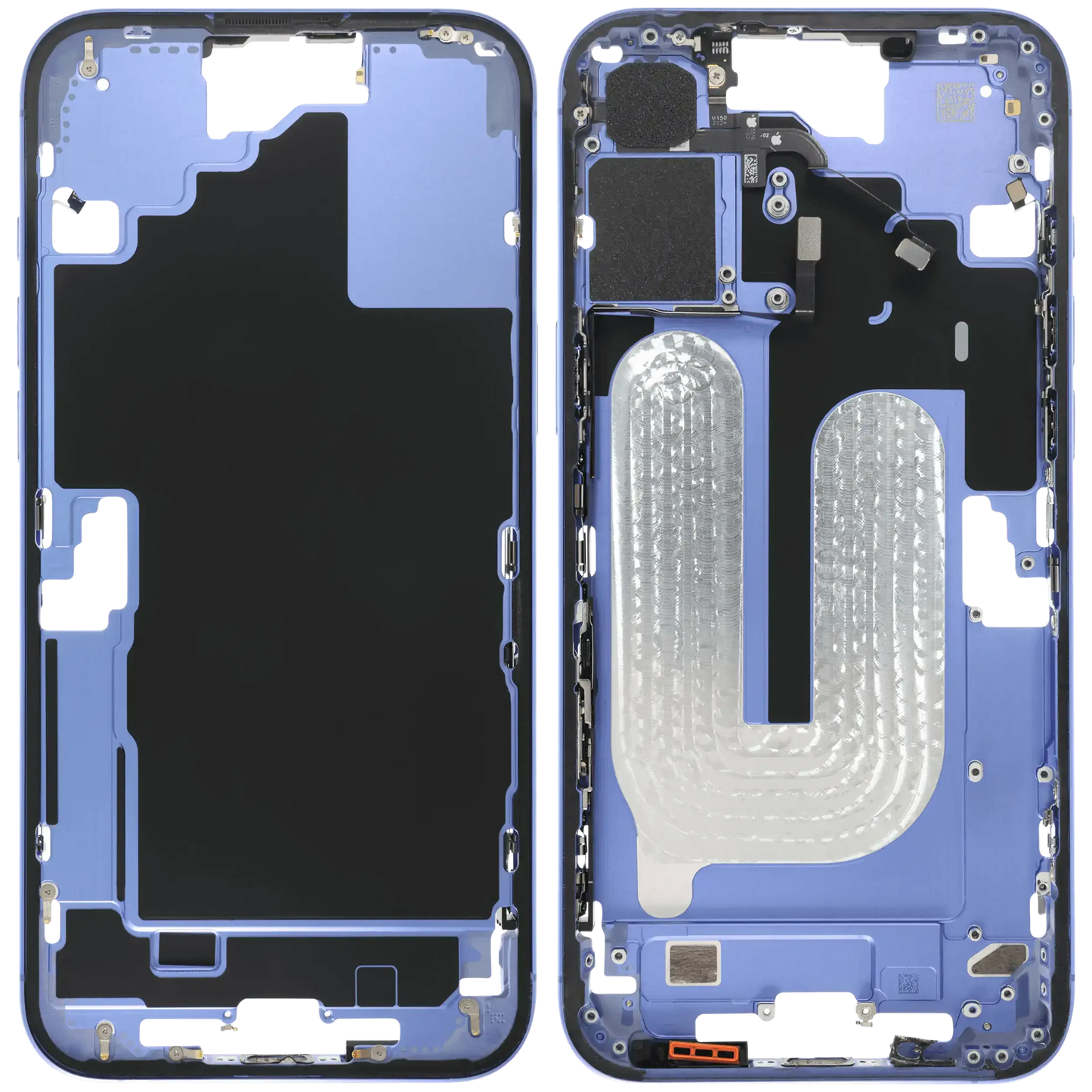 Mid-Frame Housing W/ Small Parts For iPhone 16 Plus (US Version) (Pull) (Ultramarine)
