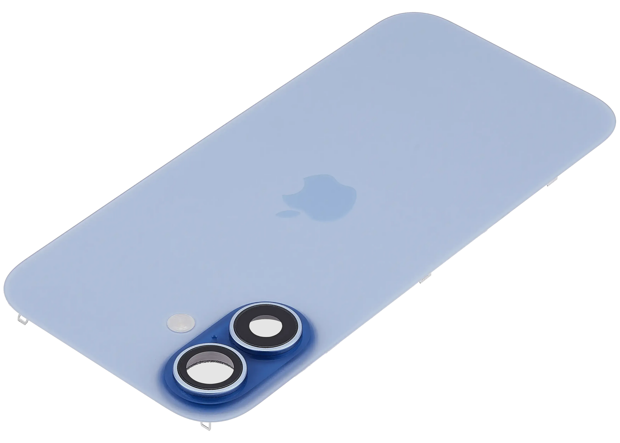 Back Glass w/ MagSafe Magnet & NFC & Flashlight Flex For iPhone 17 (Pull) (Mist Blue)