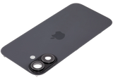 Back Glass w/ MagSafe Magnet & NFC & Flashlight Flex For iPhone 17 (Pull) (Black)