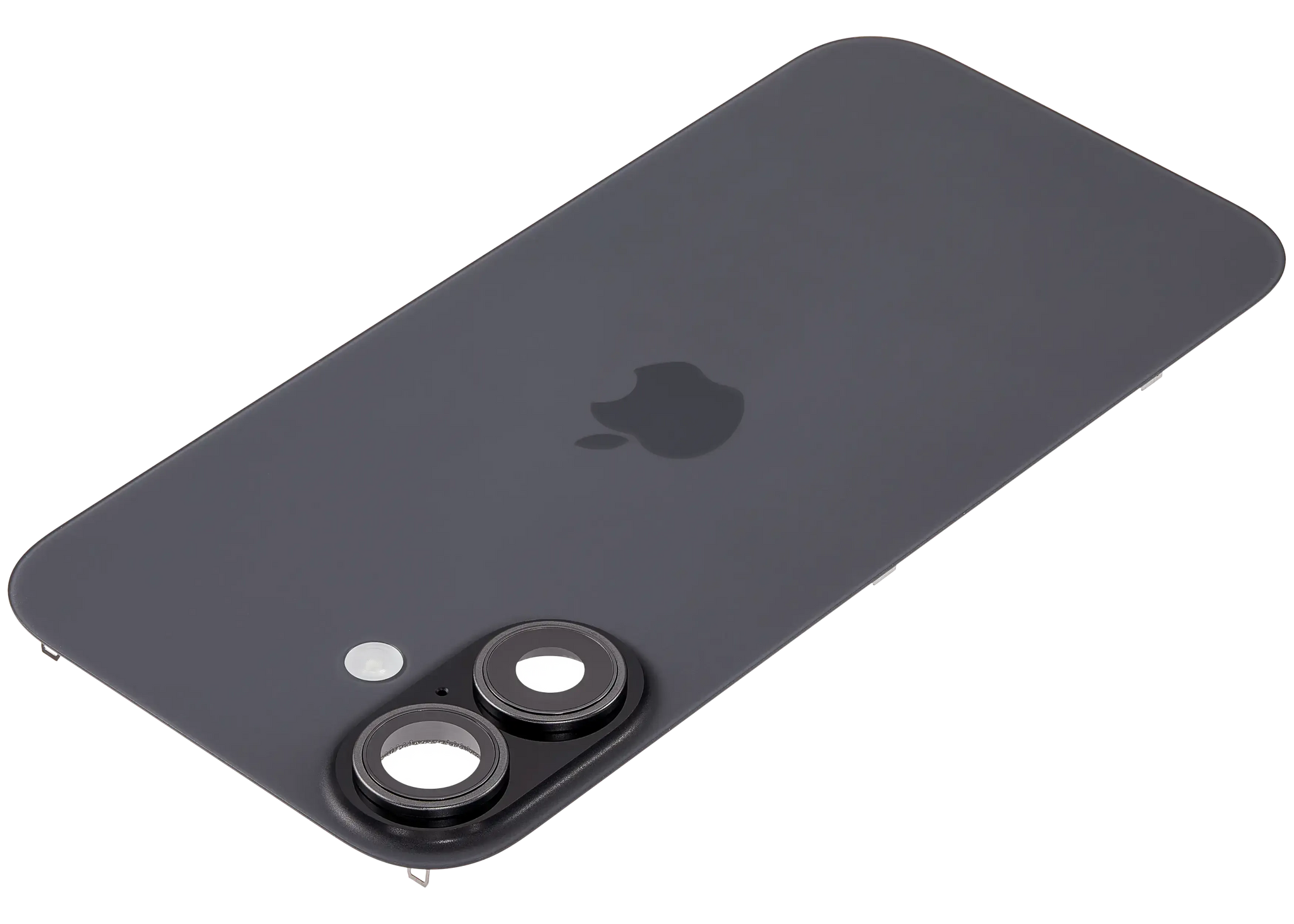 Back Glass w/ MagSafe Magnet & NFC & Flashlight Flex For iPhone 17 (Pull) (Black)