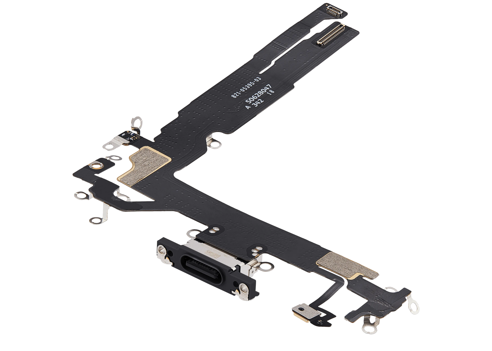 Charging Port Flex Cable For iPhone 17 (Pull) (Mist Blue)